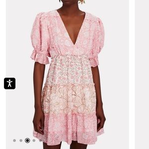 SAYLOR
Leigha Puff Sleeve Floral Mini Dress